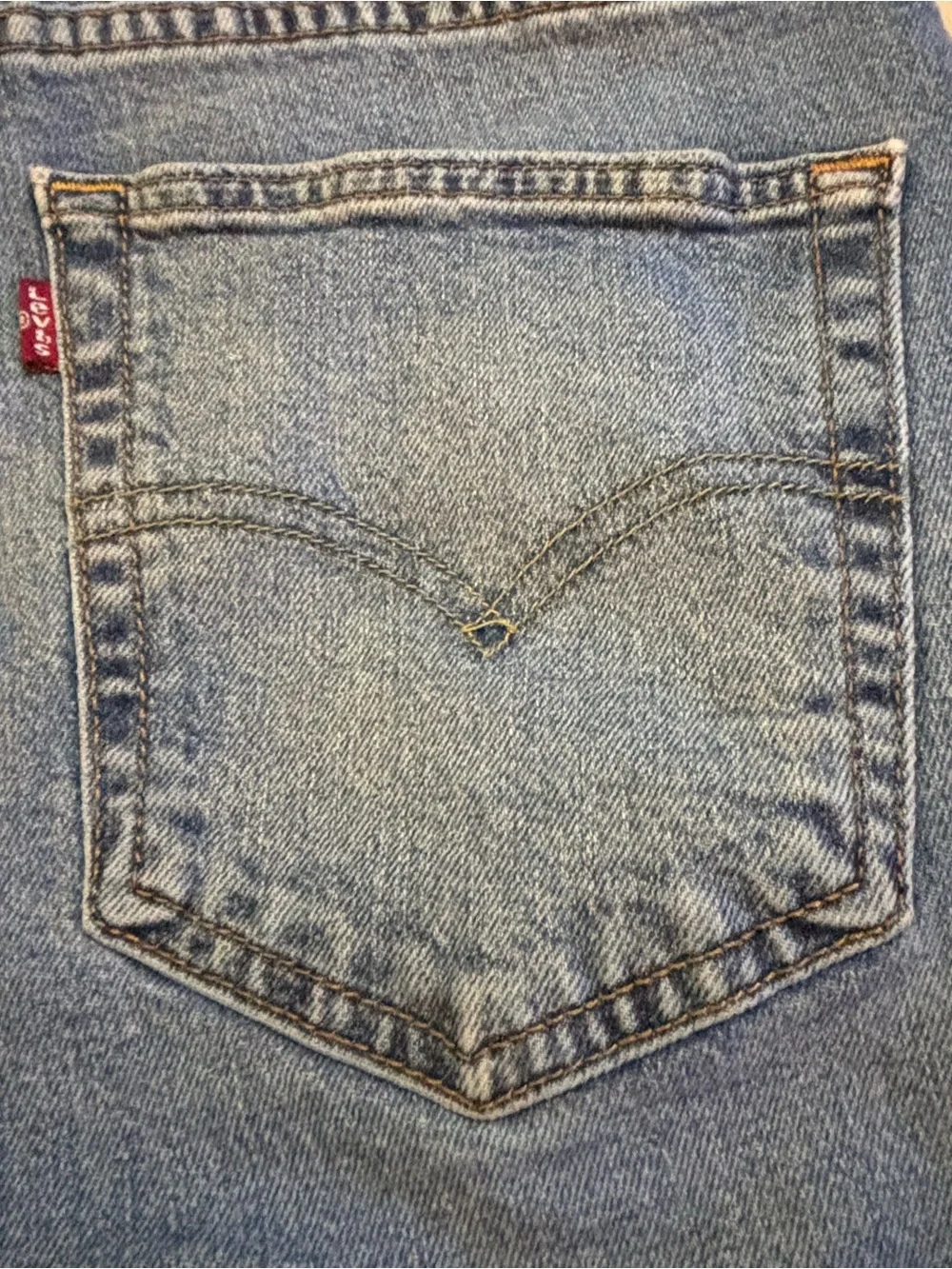 Levi’s 514 Jeans Mens W31 L30 Straight Fit Medium Wash Blue Denim
